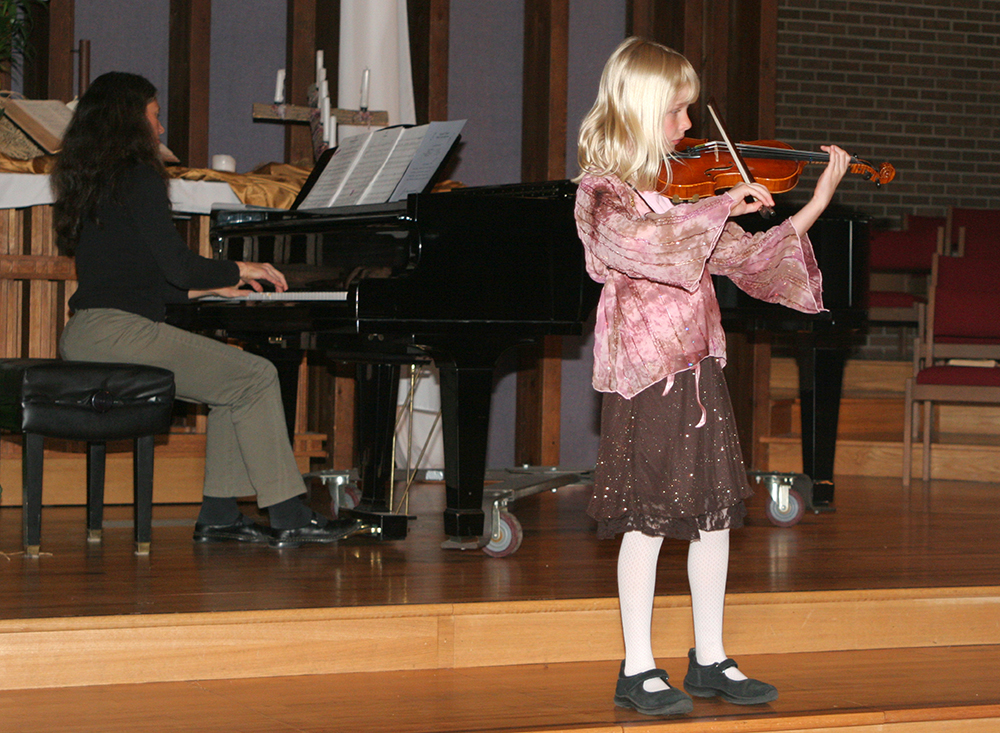 Solo recitals for violin, viola and cello students